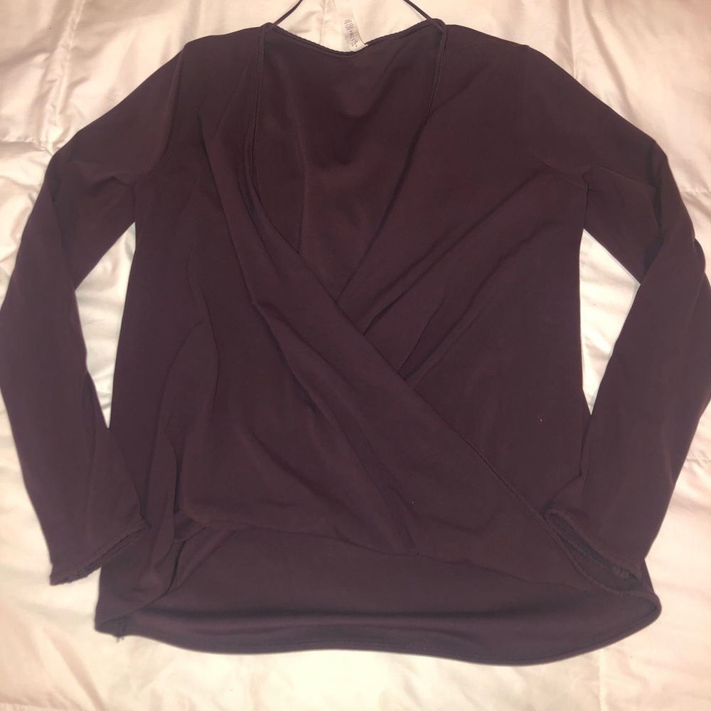 Lululemon Criss Cross Front Shirt